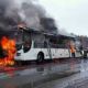 В Комсомольском районе проводится проверка по факту возгорания пассажирского автобуса