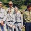 На первой республиканской “Зарнице” в 1993 году Новочебоксарск представляли ученики школы № 16 и их наставник Сергей Спиридонов (в центре).  Фото из архива С.Спиридонова