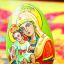 Пасхальные яйца с изображением Богоматери и младенца Иисуса...