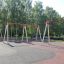 На детской площадке у Школы искусств исправна лишь одна конструкция с качелями, остальные оборваны. Фото Екатерины ШВАРГИНОЙ