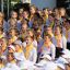Сводный детский хор Чувашии объединил более 1000 талантливых ребят от 9 до 14 лет.