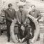 Те самые бивни мамонта, найденные при строительстве Чебоксарской ГЭС. В центре (сидит) Сергей Егоров. Фото из архива С.Егорова