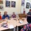 В Центральной библиотеке им. Гагарина состоялось первое занятие по лозоплетению для людей с ограниченными возможностями здоровья. 