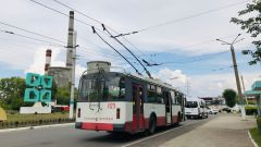 Троллейбус с “Химпрома” троллейбусы 