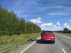Фото МВД РФ по ЧувашииНетрезвый водитель из Новочебоксарска не справился с управлением и съехал в кювет