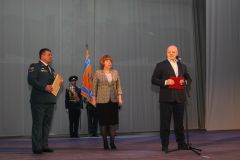 Генеральный директор ПАО «Химпром» поздравил огнеборцев Химпром 