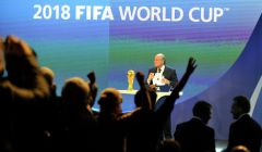 Й.Блаттер: "ЧМ-2018 пройдет в России, о переносе не может быть и речи" Чемпионат мира по футболу 2018 