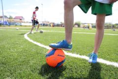 За последние три года в Чувашии открыто 14 футбольных полей и стадионов