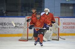 Капитан команды председатель Совета Центросоюза Дмитрий Зубов забил гол с буллита .   Хоккей на высшем уровне  хоккей 