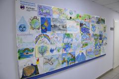 В Чувашской энергосбытовой компании открылась выставка детских рисунков про водные ресурсы АО “Чувашская энергосбытовая компания” 