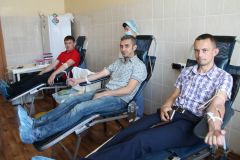Доноры14 литров крови сдали доноры на Чебоксарской ГЭС РусГидро 
