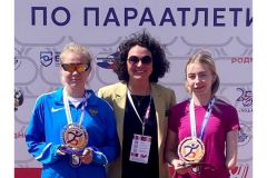 Фото Минспорта ЧувашииВалентина Смирнова из Чувашии взяла золото на Кубке чемпионов по параатлетике ПОДА 