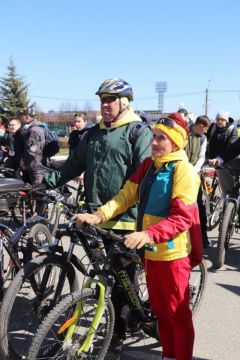 Велосипедисты открыли сезон традиционным пробегом до Шоршел Велодвижение «Солнце на Спицах» 