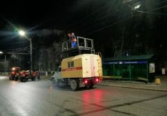 В Новочебоксарске обновляют троллейбусные провода