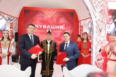 Чувашия и Беларусь расширяют сотрудничество Выставка-форум «Россия» 