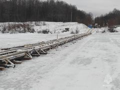 Ледовая переправа через Суру вновь открыта