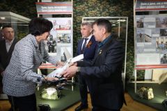 Трофейный квадрокоптер, сбитый чувашским антидроном, стал экспонатом выставки спецоперация 