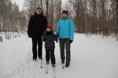 Анастасия и Евгений, сын Никита.И румянил щеки легкий мороз Новый год-2021 