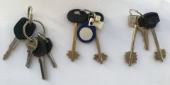 Ключи от дома, гаража и почтового ящика Бюро находок 