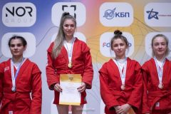 Самбистки Чувашии завоевали золото и бронзу Кубка России