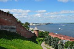 Nizhnii_Novghorod.jpgЧебоксарское водохранилище в Нижнем Новгороде превысило  68 отметку Чебоксарское водохранилище половодье поднятие уровня 68 отметка 