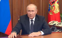 Президент России Владимир ПУТИНРоссия своих не бросает частичная мобилизация 
