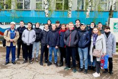Студенты НХМТ посетили один из ведущих цехов «Химпрома»Студенты НХМТ посетили один из ведущих цехов «Химпрома» Химпром 