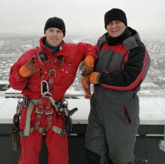 Фото из личного альбома  Алексея АндрееваАлексей Андреев: Да, альпинист! Нет, не страшно! Человек труда промышленный альпинизм 