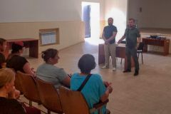 ВстречаШефы из Чувашии провели встречу с жителями села Берестовское Запорожья Чувашия - Бердянску 
