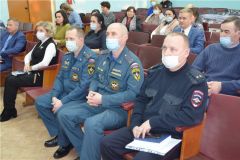 Заседание комиссииВ Мариинско-Посадском районе отменили режим ЧС Мариинско-Посадский район 