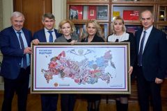  «Вышитая карта России» получит свое продолжение в формате музея и фестиваля Вышитая карта России 