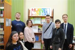 Участники акцииВ Чувашской спецбиблиотеке подвели итоги республиканской литературной акции Акция 