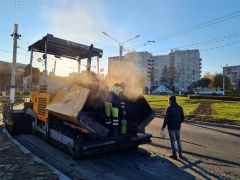 В Новочебоксарске завершается ремонт дороги по ул. Советская 