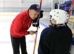 Начались тренировки команды "Юман" по адаптивному хоккею для детей с нарушением зрения грант Президента РФ 