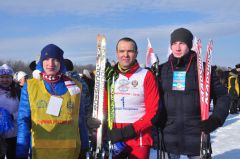 Михаил Игнатьев принял участие в «Лыжне России-2016» в Чебоксарах