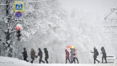 Московским школьникам разрешили не приходить в школу из-за снегопада снегопад 
