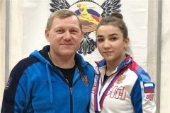  Полина Андреева выиграла «бронзу» Кубка России по тяжелой атлетике Тяжелая атлетика 