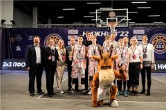 Серебряные призерыБаскетбольная команда Чувашии стала серебряным призером турнира 3Х3 среди школьников Поволжья баскетбол 