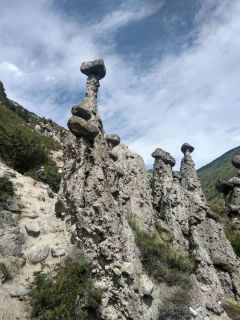 Каменные грибы долины Чулышмана.Алтай золотоносный Путешествуем по России алтайский край 