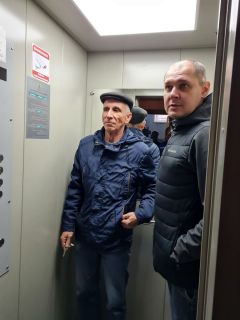 Новый лифт (ул. Винокурова, 17).17 мгновений осени капремонт 
