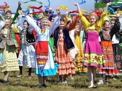 Детская фольклориадаОтсчет дней до Детской фольклориады в Чувашии дадут 5 мая фольклор 