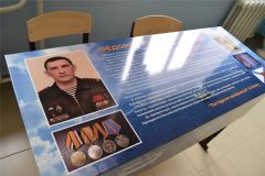 В Красночетайской школе открыли «Парту героя»  Парта героя 