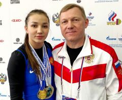  Воспитанница новочебоксарской СШОР № 3 Полина Андреева завоевала три золота соревнований по тяжелой атлетике Тяжелая атлетика 