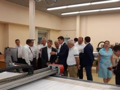 На швейной фабрике «Элита»Олег Николаев посетил Новочебоксарск в День города День города Новочебоксарск-2022 