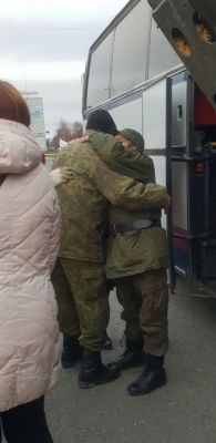 ВыездМобилизованные из Чувашии отправились обратно в учебную часть Ульяновска частичная мобилизация 