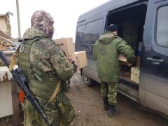 ПосылкаКрупную партию гуманитарной помощи доставили бойцам из Чувашии Фонд развития Чувашии «ПӖРЛЕ» 