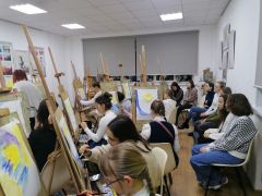  В Детской Академии искусств живопись оживает 