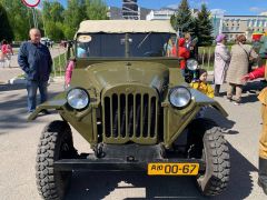 В Новочебоксарске состоялся автопробег ретроавтомобилей День Победы 