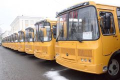 49 новых автобусов отправились в школы Чувашии