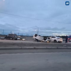 Фото https://forum.zarulem.ws/?act=findpost&pid=6137553На выезде из Новочебоксарска произошло ДТП, в которое попали три автомобиля